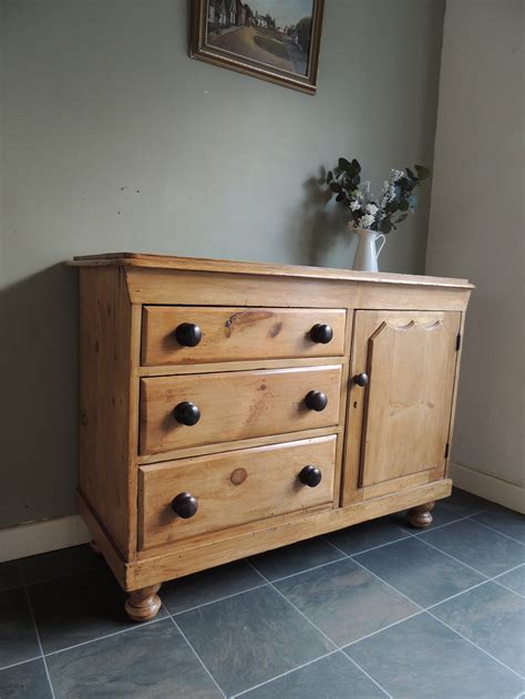 Gorgeous Large Solid Pine Sideboard | 653791 | Sellingantiques.co.uk