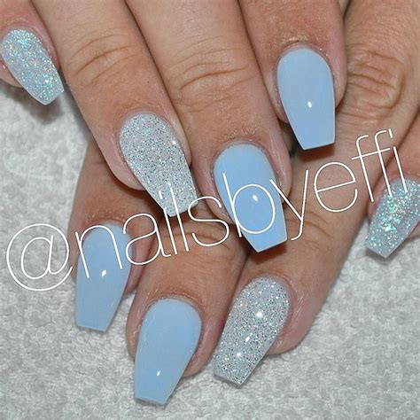 @nailsbyeffi on Instagram: “Blue with Diamond💙 @nailsbyeffi #gelenaglar ...