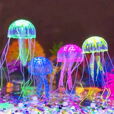 Aquarium Fluorescent Jellyfish Decor – Doggie Door