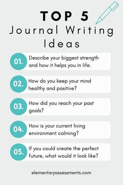 51 Great Journal Writing Ideas