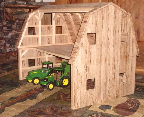 Wooden Toy Barn #2 | Wooden toy barn, Toy barn, Wooden toys