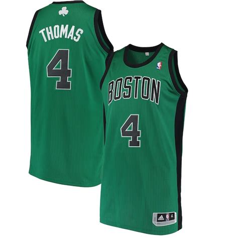 Men's Boston Celtics Isaiah Thomas adidas Kelly Green Alternate ...