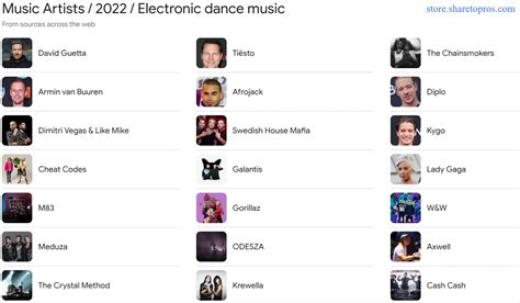 The Top & Best EDM Artists Right Now - SharePro Music Blog