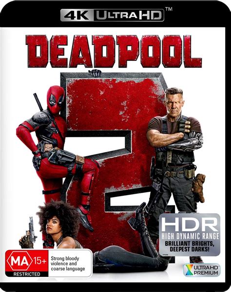 Amazon.com: Deadpool 2 4K UHD Blu-ray | Ryan Reynolds : Zazie Beetz, T ...