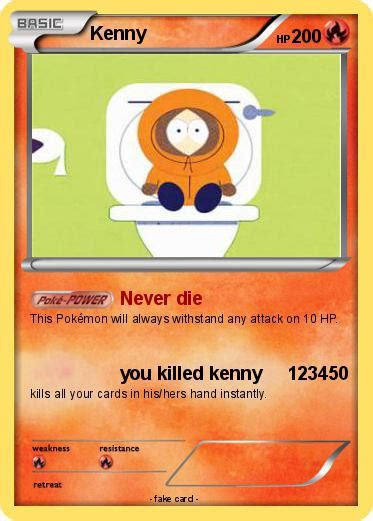 Pokémon Kenny 727 727 - Never die - My Pokemon Card