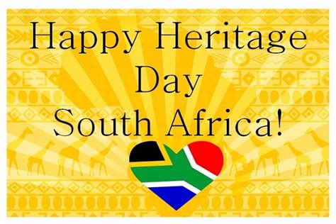 South Africa Heritage Day Printable