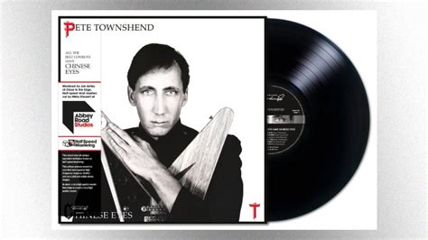 Two more Pete Townshend solo albums being reissued on half-speed mastered vinyl | ABC Audio ...