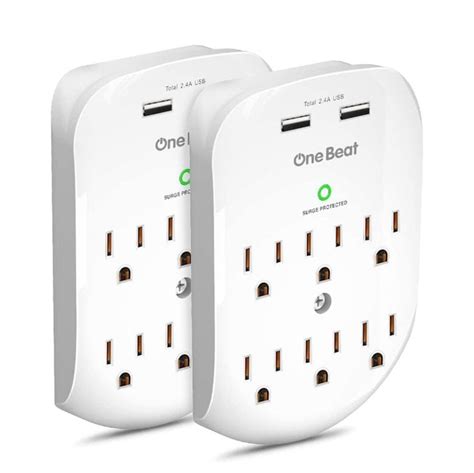 Top 10 Best Wall Surge Protector with USB Ports in 2021 Reviews