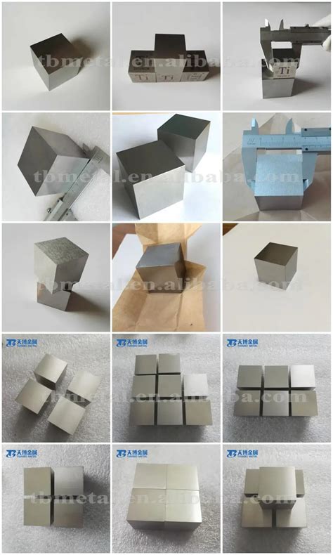 99.5% High Purity Tungsten Kilo Density Cube Price For Sale In Stock Factory Supplier ...