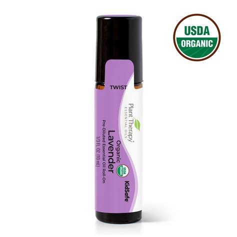 Organic Lavender Essential Oil Pre-Diluted Roll-On – Plant Therapy