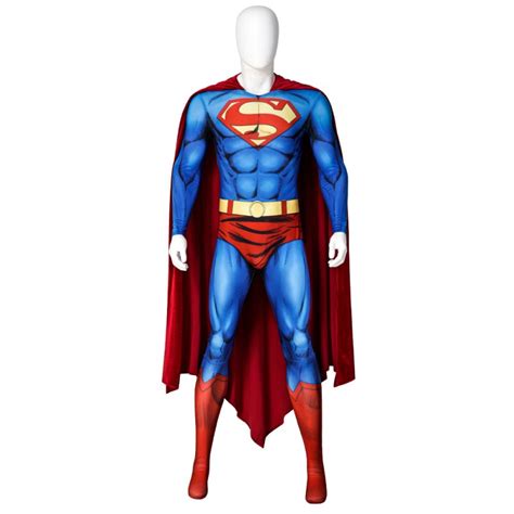 2023 Superman Halloween Suits Clark Comic Version Jumpsuit