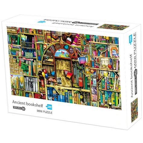 Custom 1000 Piece Mini Jigsaw Puzzle Ancient Bookshelf Puzzle - China Mini Paper Puzzle and ...