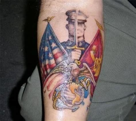 17 Best images about Marine Corps Tattoos on Pinterest | Leo tattoos ...