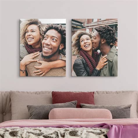 Celebrate your love with a custom photo to print canvas on Canvas On Demand. Build a canvas with ...