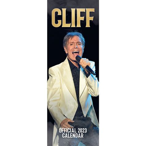 Cliff richard 2023 Slim Calendar | Wilko