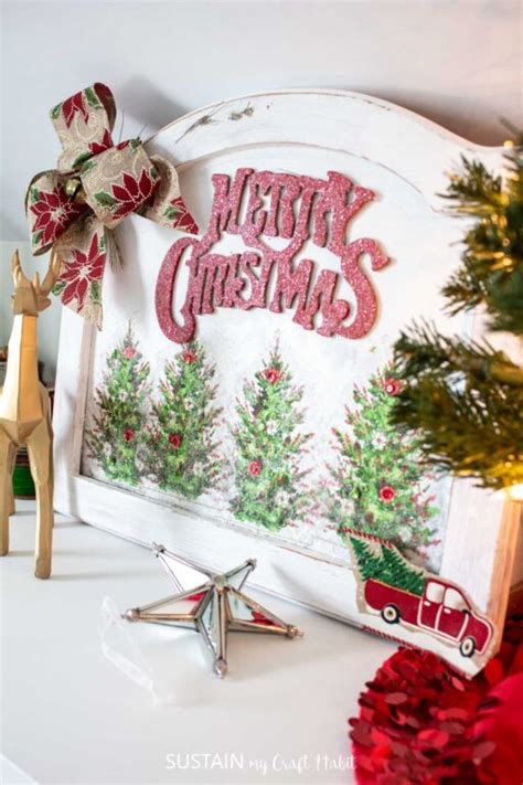 Christmas Decoupage Ideas We Love to Make – Sustain My Craft Habit