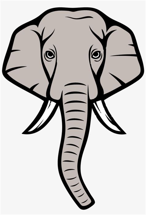 Elephant Head - Asian Elephant Face Drawing Transparent PNG - 927x1300 - Free Download on NicePNG