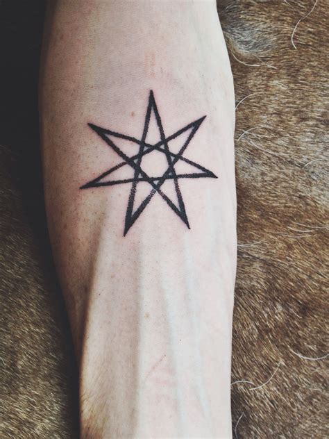 seven pointed star tattoo - sidersweddingoutfitspakistani