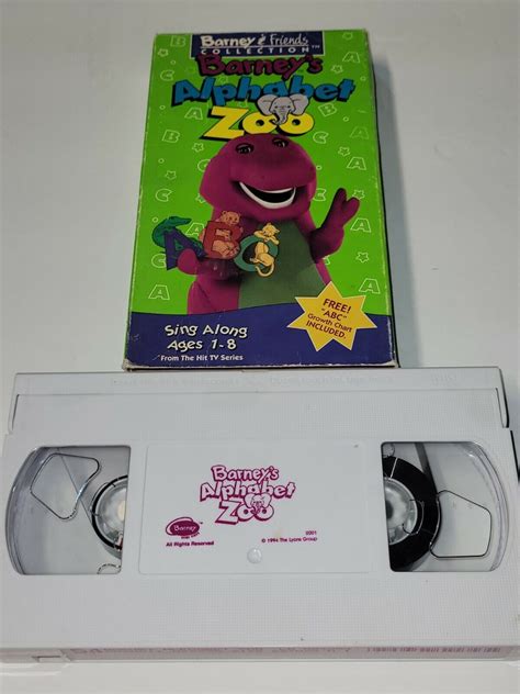 VHS Barney - Barneys Alphabet Zoo (VHS, 1994) | Grelly USA