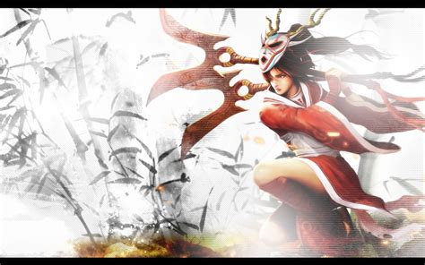 Blood Moon Akali Fanart (2) - League of Legends Wallpapers