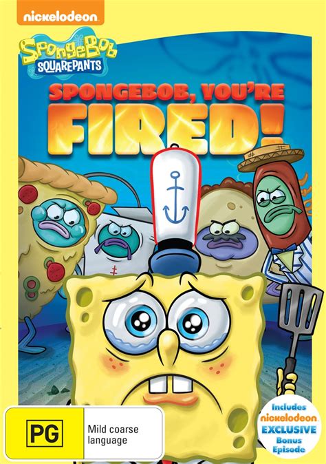 Spongebob Squarepants: You're Fired! Animated, DVD | Sanity