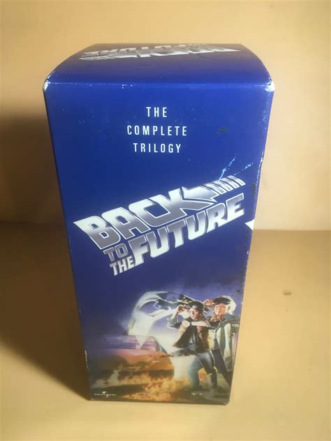 Back to the Future VHS Trilogy Box Set VCR Tapes - Etsy