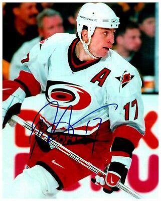 Rod Brind'Amour Carolina Hurricanes Stanley Cup Autographed 8x10 Color Photo B | eBay