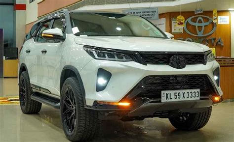 2021 Toyota Fortuner Legender Modified - Larger Alloys, Sporty