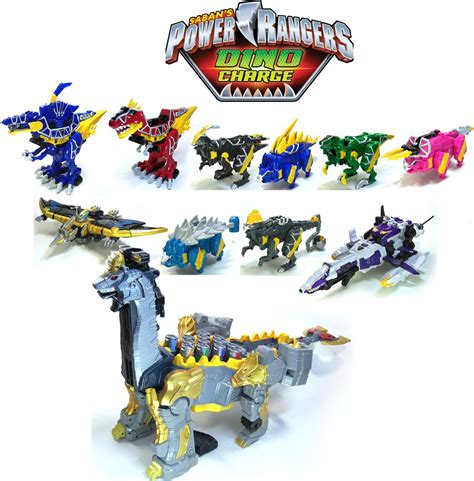 Bandai America Power Rangers Dino Charge Legendary Zord Set Toys 'R Us ...