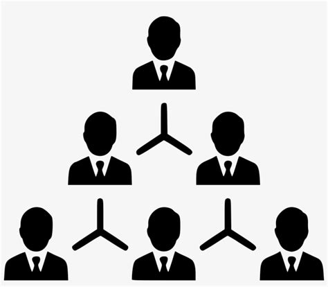 Download Hierarchy People Management Men Structure Organization - Organisational Structure Icon ...