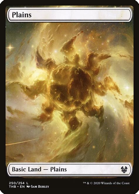 Plains · Theros Beyond Death (THB) #250 · Scryfall Magic: The Gathering Search