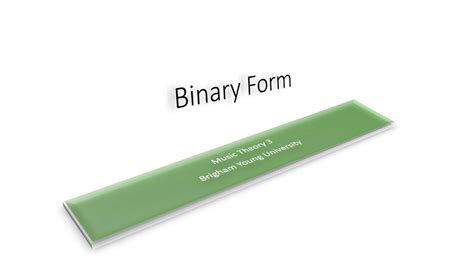 Binary Form - YouTube