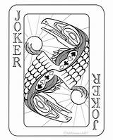Deck Of Cards Coloring Pages sketch template