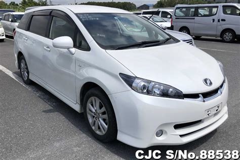 2011 Toyota Wish White for sale | Stock No. 88538 | Japanese Used Cars ...