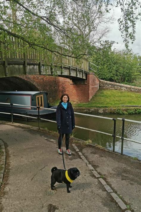 Dog walk at Foxton Locks canal walk · Leicestershire · Walkiees