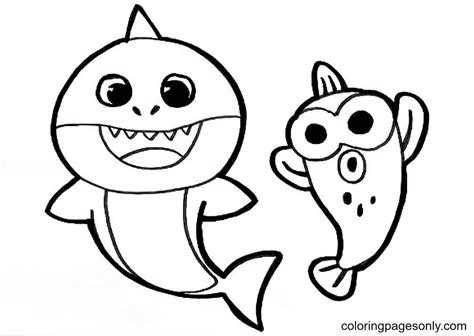 78 Coloring Sheet Printable Baby Shark Coloring Pages Latest HD - Coloring Pages Printable