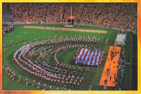 Postcard TN University of Tennessee Volunteers Vols Football Stadium ...