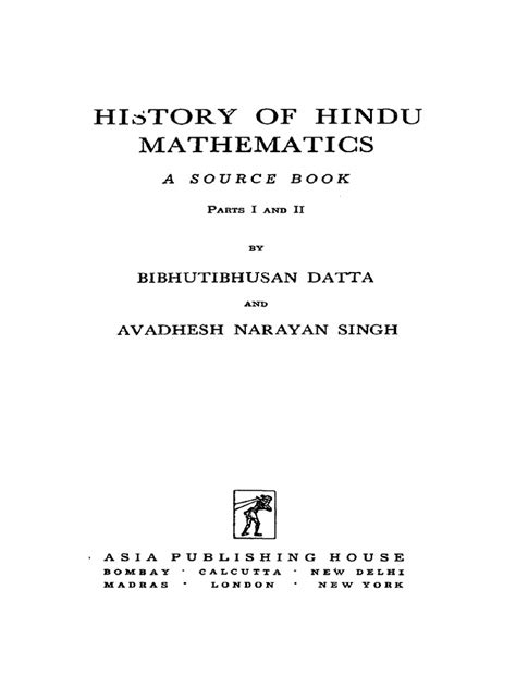 Ancient Indian Mathematics Part 1 | PDF | Sanskrit | Algebra