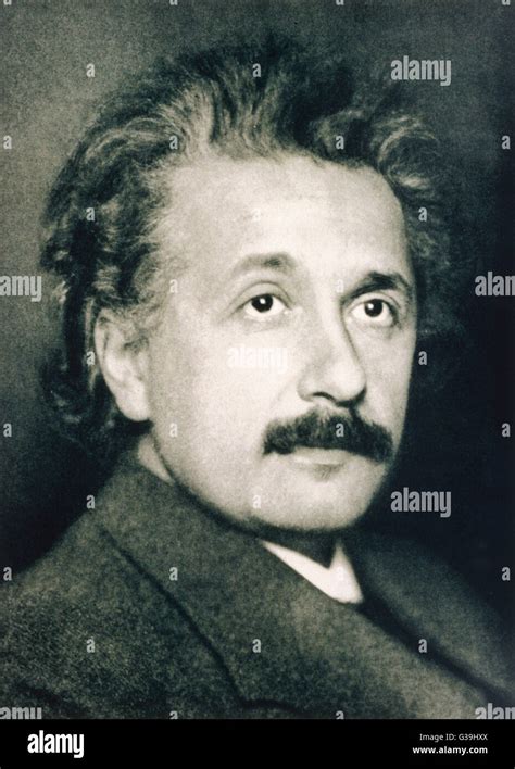 ALBERT EINSTEIN German physicist in 1921 Date: 1879 - 1955 Stock Photo ...