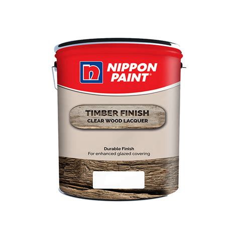 Nippon Timber Finish C W Lacquer, 3.64L - Shama Paints