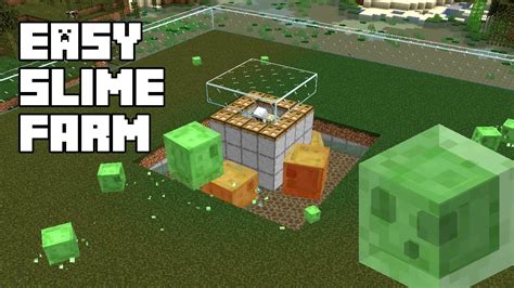 How To Make A Slime Farm In Minecraft