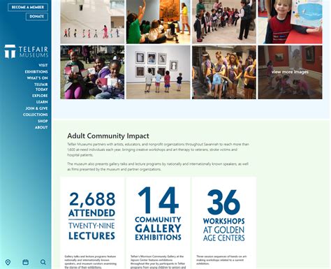 The Telfair Museums Website Design Case Study : : : Cuberis