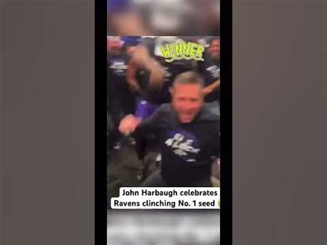 John Harbaugh dance win!! Go Ravens!!😂😂🤪#viral #nfl - YouTube