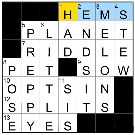 Today's NYT Mini Crossword Answers for Sept. 14 - CNET