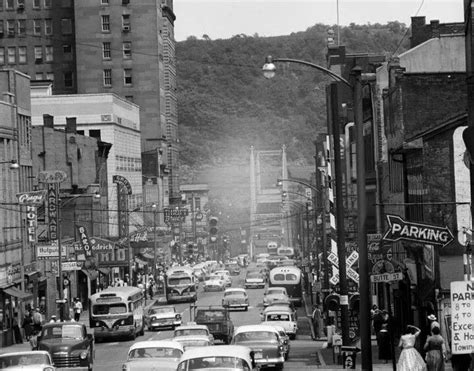 Steubenville, Ohio Main Street in what looks like the 1950s | Steubenville ohio, Ohio history ...