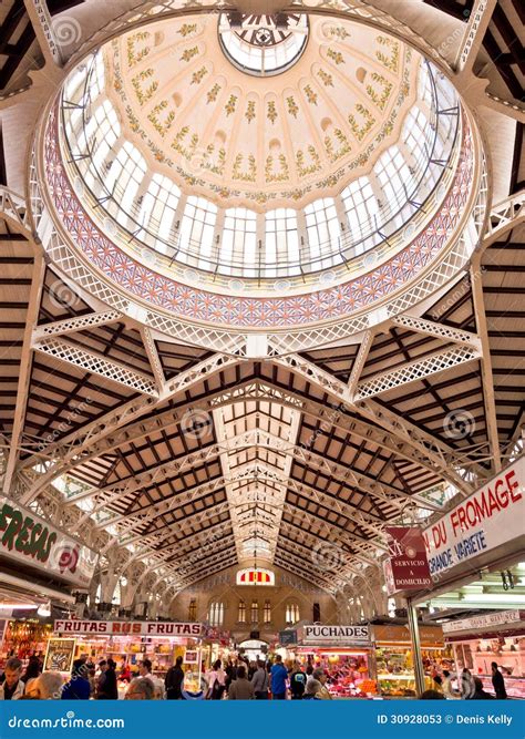 Central Market In Valencia, Spain Editorial Stock Photo - Image: 30928053