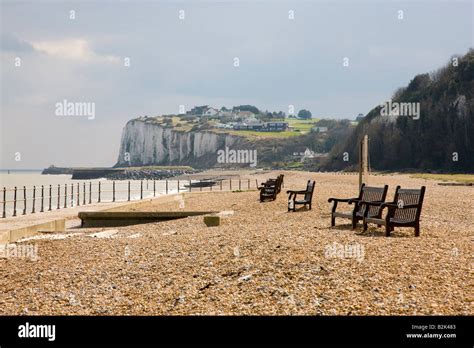 The beach at Kingsdown near Deal in Kent Stock Photo: 18860131 - Alamy