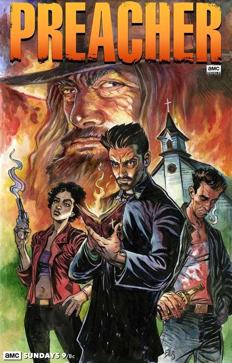 New Comic Cover by Steve Ellis : r/Preacher