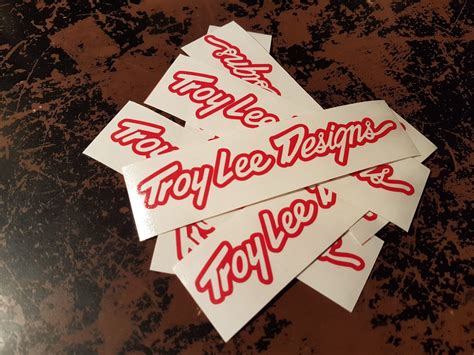 Troy Lee Designs Color Vinyl Decal Sticker 4.0 – 20.0in, MX MTB BMX ...