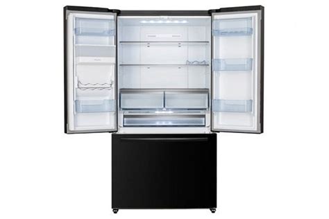 Rentorilla. 577L Hisense French Door Fridge - Black Steel